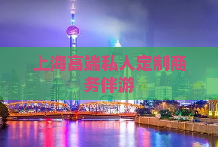 上海高端私人定制商务伴游